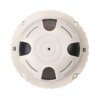 Micrófono omnidireccional  en sensor de humo  alta fidelidad  con distancia de recepción de 10-100 metros cuadrados