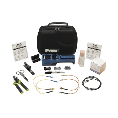 Kit Completo de Herramienta OCTT Opticam 2 de Panduit  para Terminación de Conectores Pre-Pulidos LC  SC o ST  Incluye Desforradora y Cleaver