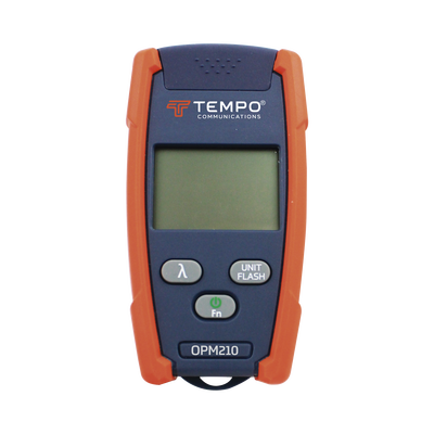 Medidor de Potencia (Micro OPM) para Fibra Óptica con Localizador Visual de Fallos (VFL)  entrada universal de 2.5 mm (para conectores SC  ST y FC)