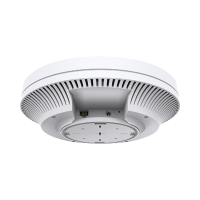 Punto de Acceso Omada / Wi-Fi 6 AX3600 MU-MIMO 4x4 / Alta Densidad de Usuarios / Configuración por Controlador o Stand-Alone / Para Montaje en Techo/pared. / Alimentación PoE+