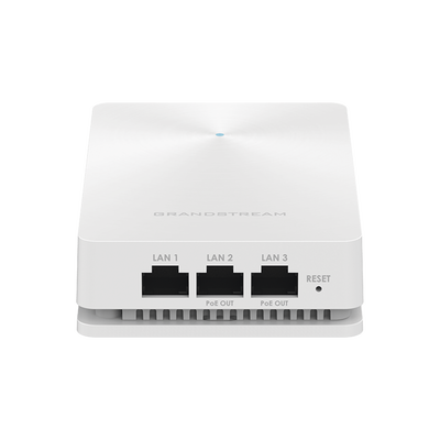 Punto de acceso Wi-Fi 802.11 ac 2.03 Gbps  de pared  Wave-2  MU-MIMO 4x4:4 (5GHz) y MU-MIMO 2x2:2 (2.4GHz) con administración desde la nube gratuita o stand-alone.