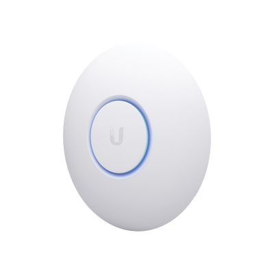 Access Point UniFi 802.11ac Wave 2   MU-MIMO4X4 con antena Beamforming  hasta 1.7 Gbps  para interior PoE 802.3af  soporta 200 clientes  incluye PoE