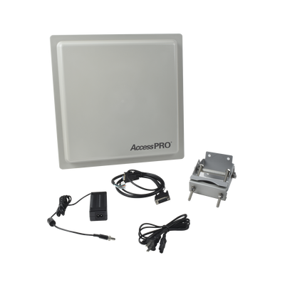 Lector RFID de Largo Alcance para Control de Acceso Vehicular / Hasta 12 m Lineales y Regulables de Cobertura / UHF 902-928MHz