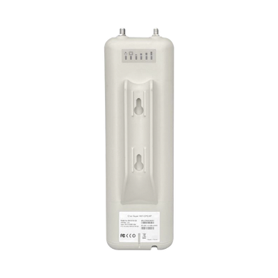 Punto de Acceso Super WiFi  PTP y PTMP Conectorizado en 2.4 GHz  Hasta 800 m de Cobertura WiFi  Soporta Fichas-Vouchers  Hasta 29 dBm de Potencia