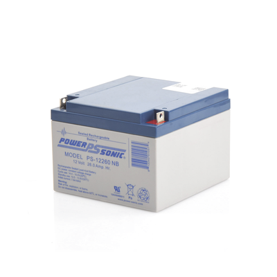Batería 12V  26AH  Para Respaldo  Tecnologías AGM/VRLA  5 Años Vida Útil  Terminales NB  Reconocida UL