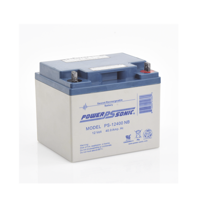 Batería 12V  40AH  Para Respaldo  Tecnologías AGM/VRLA  5 Años Vida Útil  Terminales NB  Reconocida UL