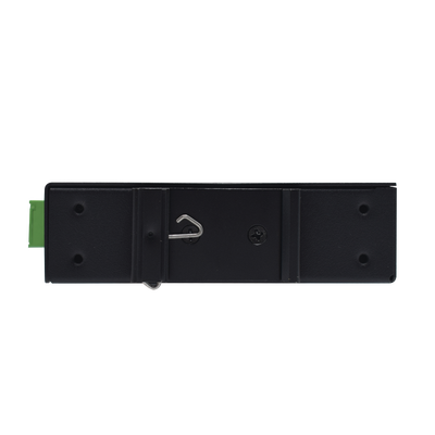 Inyector PoE Industrial / DC entrada 12-57V / PoE salida de Hasta 90W / Carcasa de Metal / Riel DIN / Aplicaciones CCTV