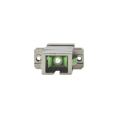 Módulo acoplador de fibra óptica simplex SC/APC a SC/APC compatible con fibra Monomodo