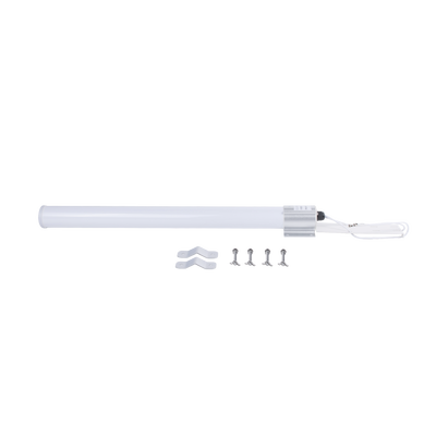 Antena Omnidireccional en 2.4 GHz  Rango de Frecuencias (2.3 - 2.5 GHz)  Ganancia de 10 dBi  Doble Polaridad MIMO 2x2  Incluye Jumpers