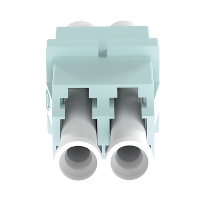 Módulo Acoplador LC Duplex  Para Fibra Multimodo  Color Aqua