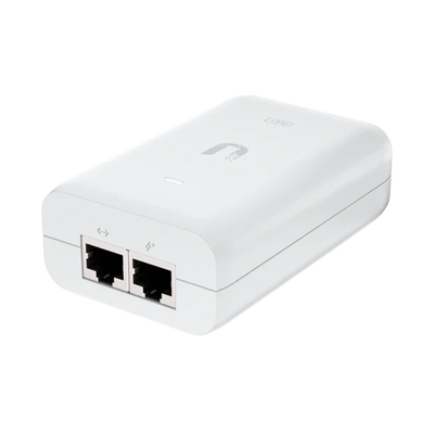 Adaptador PoE Ubiquiti (48 VDC  0.65A) puerto Gigabit  ideal para equipos UniFi