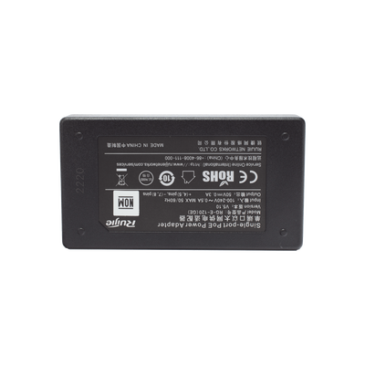 Inyector PoE estándar 802.3af Gigabit (50 V - 0.3 A - 15 W)