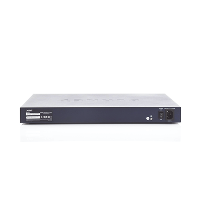 Inyector HUB high PoE 802.3at (Mid-span) administrable de 12 puertos 10/100/1000 Mbps