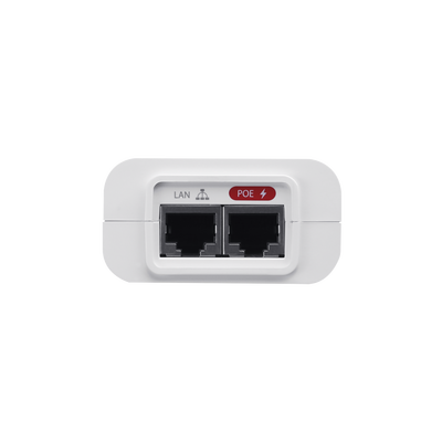 Adaptador POE Ubiquiti (48 VDC  0.32 A) puerto Gigabit  ideal para equipos UniFi