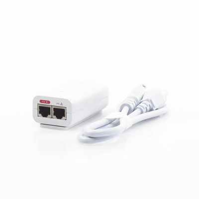 Adaptador POE Ubiquiti (48 VDC  0.32 A) puerto Gigabit  ideal para equipos UniFi