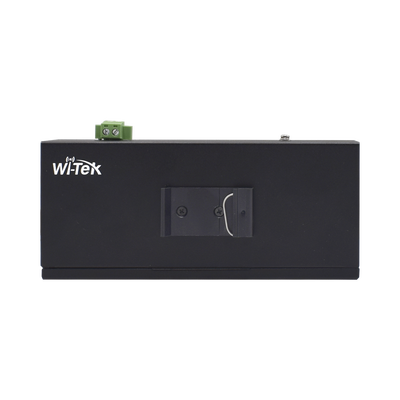 Inyector PoE industrial / Con UPS No-Break / Cuenta con 2 Puertos Gigabit (1 PoE 24/48V pasivo) / Salida DC 12V