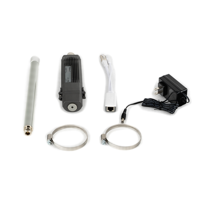 (Metal 52 ac) Punto de acceso Doble Banda 802.11 a/b/g/n/ac  Hasta 1260mW de potencia con carcasa Metálica para inmunidad al ruido.