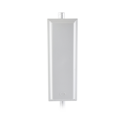 Antena Sectorial 90° para WiFi  Doble Rango de frecuencia (2.4 a 2.5 GHz) y (5.1 a 6.5 GHz)  Alta ganancia  de 19 dBi  ideal para coberturas amplias de WiFi de hasta 800 mts  Conectores SMA-hembra   Montaje y jumpers incluidos
