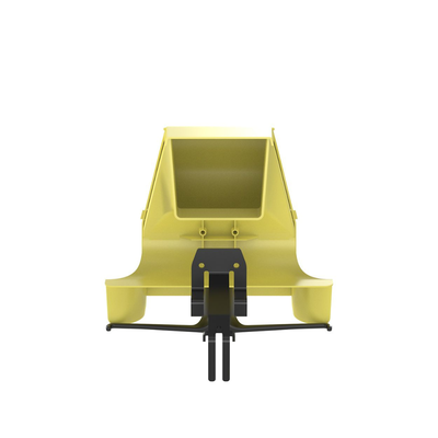 Bajada Para Canaleta FiberRunner™  Uso con Medidas 4x4  6X4  12X4  o 24X12  Con Reducción a 4X4  Color Amarillo