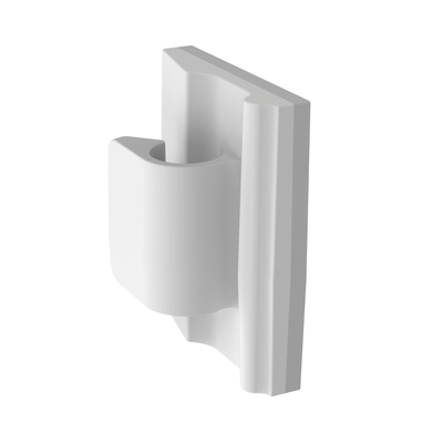 Clip de Nylon 6.6 con Adhesivo  Para Cables de Hasta 9.7 mm de Diámetro  Uso Interior  Color Natural  Paquete de 100pz