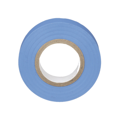 Cinta Eléctrica STRONGHOLD para Aislar  de PVC  Uso General Reparación y Mantenimiento  Grosor de 0.18mm (7 mil)  Ancho de 19mm  y 20.12m de Largo  Color Azul