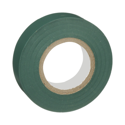 Cinta Eléctrica STRONGHOLD para Aislar  de PVC  Uso General Reparación y Mantenimiento  Grosor de 0.18mm (7 mil)  Ancho de 19mm  y 20.12m de Largo  Color Verde