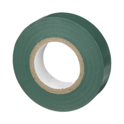 Cinta Eléctrica STRONGHOLD para Aislar  de PVC  Uso General Reparación y Mantenimiento  Grosor de 0.18mm (7 mil)  Ancho de 19mm  y 20.12m de Largo  Color Verde