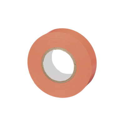 Cinta Eléctrica STRONGHOLD para Aislar  de PVC  Uso General Reparación y Mantenimiento  Grosor de 0.18mm (7 mil)  Ancho de 19mm  y 20.12m de Largo  Color Naranja