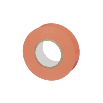 Cinta Eléctrica STRONGHOLD para Aislar  de PVC  Uso General Reparación y Mantenimiento  Grosor de 0.18mm (7 mil)  Ancho de 19mm  y 20.12m de Largo  Color Naranja