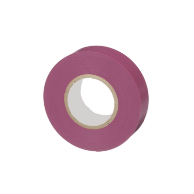 Cinta Eléctrica STRONGHOLD para Aislar  de PVC  Uso General Reparación y Mantenimiento  Grosor de 0.18mm (7 mil)  Ancho de 19mm  y 20.12m de Largo  Color Violeta