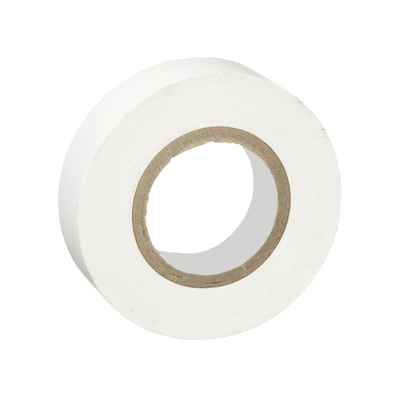 Cinta Eléctrica STRONGHOLD para Aislar  de PVC  Uso General Reparación y Mantenimiento  Grosor de 0.18mm (7 mil)  Ancho de 19mm  y 20.12m de Largo  Color Blanco