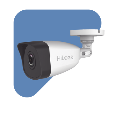 HiLook Series / Cámara Bala IP 2 Megapixel / 30mts IR / Exterior IP67 / PoE / dWDR / Lente 2.8mm / H.265+ / Onvif