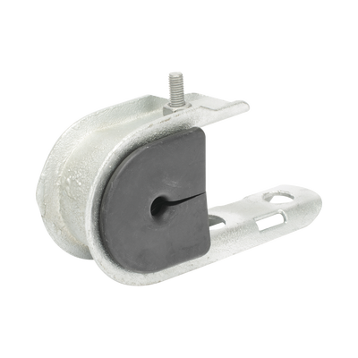 Herraje de Suspensión tipo J para fibra ADSS F 10-15 mm