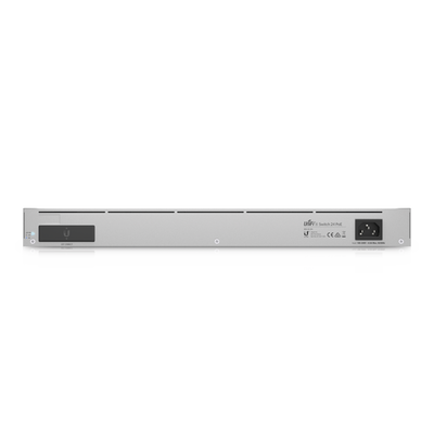 UniFi Switch Empresarial Capa 3 de 24 puertos PoE 802.3af/at (12 puertos 2.5G y 12 puertos 1G) + 2 puertos 1/10G SFP+  400W  pantalla informativa