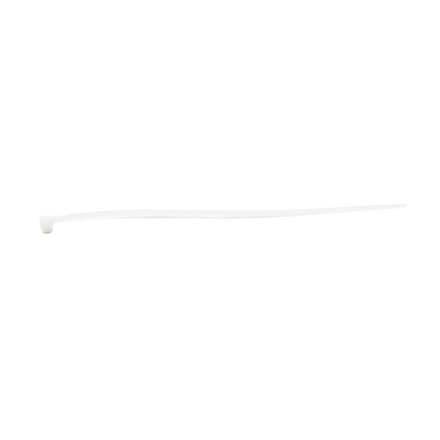 Cincho de plástico  Color Natural  4.8 x 370 mm  Ideal para sujeción de cables (Bolsa con 100 piezas)