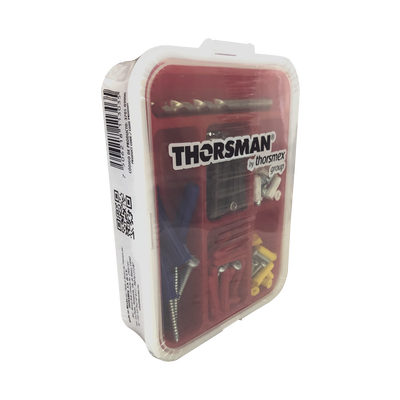 Kit para Sistemas de Fijación en Concreto  Taquetes con doble expansión y guía incluida para fácil instalación (104 piezas)