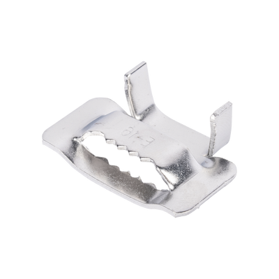 Hebillas PanSteel™ de Acero Inoxidable 201  Para Uso con Fleje ESW16T76-CR2 de 5/8  Paquete de 100pz
