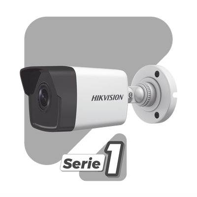 Bala IP 5 Megapixel / Lente 2.8 mm / 30 mts IR / WDR 120 dB / Exterior IP67 / Micrófono Integrado  / H.265+ / PoE / ONVIF / MicroSD