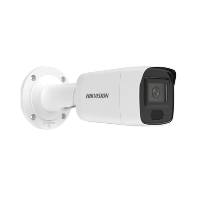 Bullet IP 8 Megapixel  / Lente 2.8 mm / 40 mts IR / Exterior IP67 / WDR 120 dB / Entrada y Salida de Audio y Alarma / Captura Facial / Onvif / MicroSD