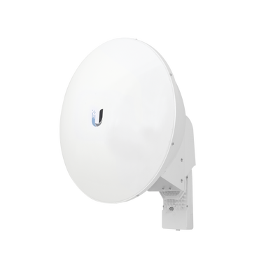 Antena Direccional airFiber X  ideal para enlaces Punto a Punto (PtP)  frecuencia 5 GHz (5.1 - 5.9 GHz) de 23 dBi slant 45
