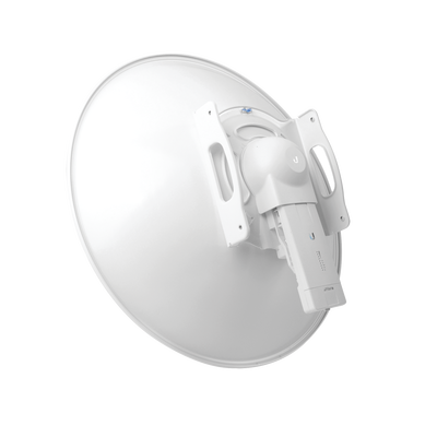 Antena Direccional airFiber X  ideal para enlaces Punto a Punto (PtP)  frecuencia 5 GHz (4.9 - 5.8 GHz) de 30 dBi slant 45