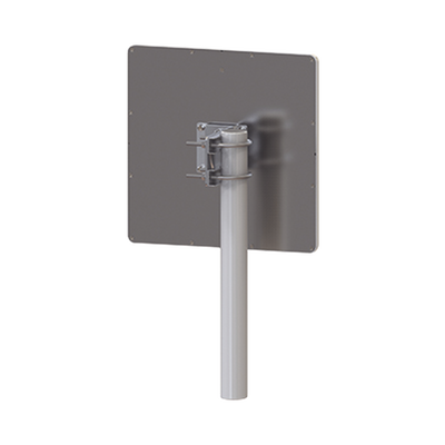 Antena Tipo Panel 2400 MHz  Apertura H/V (18º)  Ganancia 20 dBi  Dimensiones 30 x 30 4.5 cm  Conector N- Hembra  Para exterior