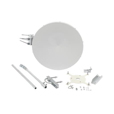 Antena Siklu de 2 pies para radios EtherHaul (EH1200  EH2500  EH8010)  Rango 71-86 GHz  50 dBi  incluye kit de montaje para radios EtherHaul