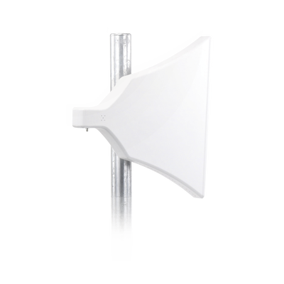 Antena Tipo Horn de 90°   16 dBi  Ideal para ambientes de alto ruido  4.9-6.5 GHz    Conector SMA-Hembra  con montaje incluido
