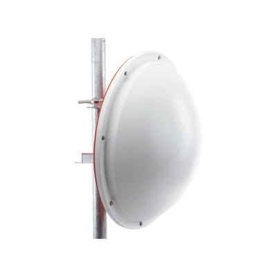 Antena altamente Direccional / 2 ft / 4.9-6.4 GHz / Diseñada para ambientes salinos / Ganancia 30 dBi / SLANT de 45 ° y 90 ° / Incluye jumper  radomo y montaje de acero inoxidable.
