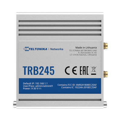Gateway Industrial LTE M2M (Cat 4)  puertos Serial RS232/RS485