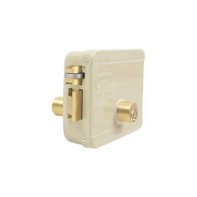 Kit Cerradura Eléctrica 321DC  Izquierda y Hub para Apertura a través de Smartphone   Compatible con YALE CONNECT