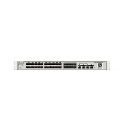 Switch administrable Capa 2+ Plus  24 puertos SFP con 8 puertos Ethernet Gigabit y 4 SFP+ gestión en la nube