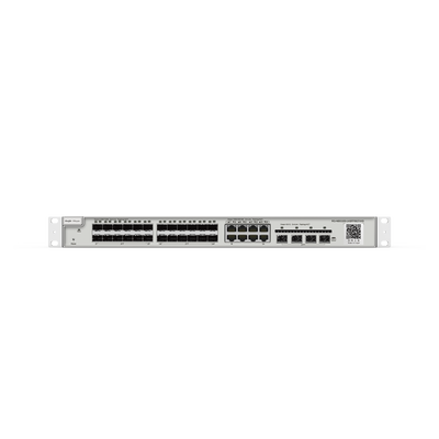 Switch administrable Capa 2+ Plus  24 puertos SFP con 8 puertos Ethernet Gigabit y 4 SFP+ gestión en la nube