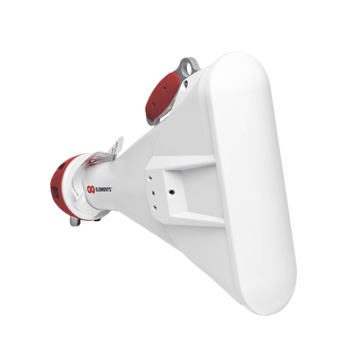 Antena Sectorial Asimétrica Carrier Class apertura 60 grados tipo cuerno 17 dBi 5180-6000 MHz conectores tipo N hembra